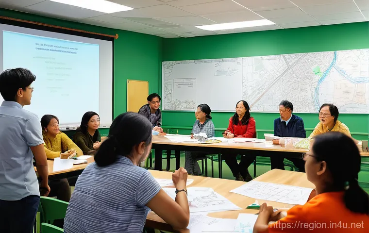 지역개발 초보자를 위한 입문 가이드 - **Image Prompt 1: Unearthing Hidden Gems in a Historic Alley**
    "A vibrant, richly detailed scene...